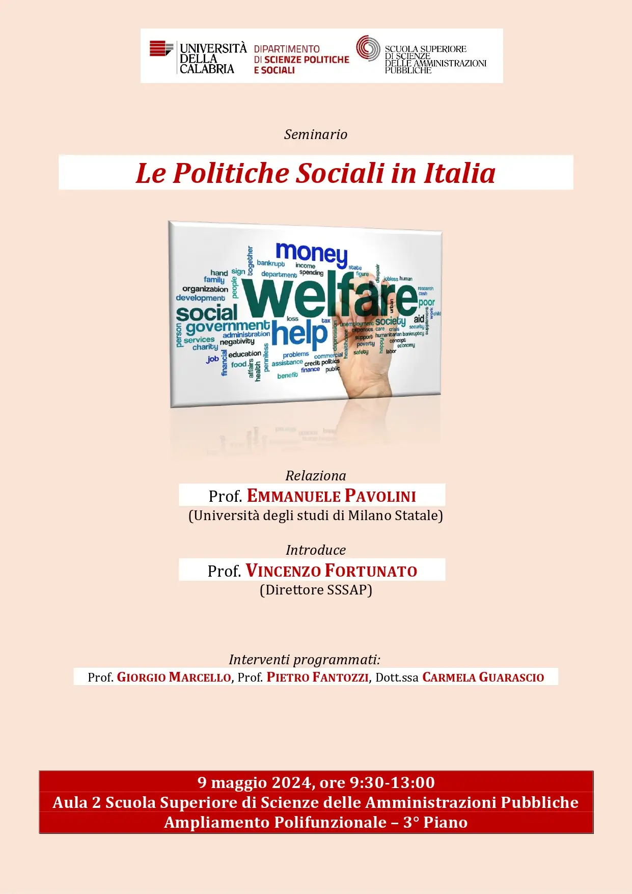 Le politiche sociali in Italia